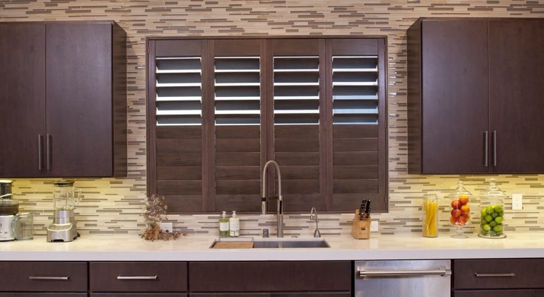 Denver cafe kitchen shutters